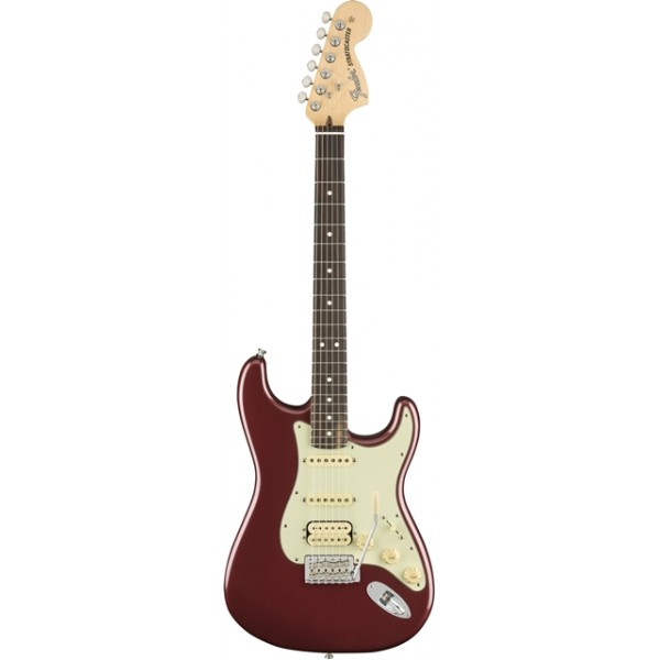 FENDER AMERICAN PERFORMER STRATO HSS AUBERGINE RW front