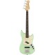 FENDER AMERICAN PERFORMER MUSTANG B SS GREEN RW front