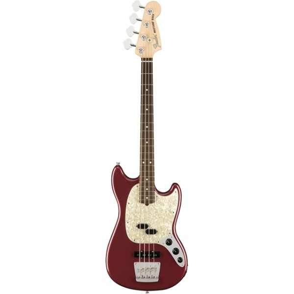 FENDER AMERICAN PERFORMER MUSTANG B AUBERGINE RW front