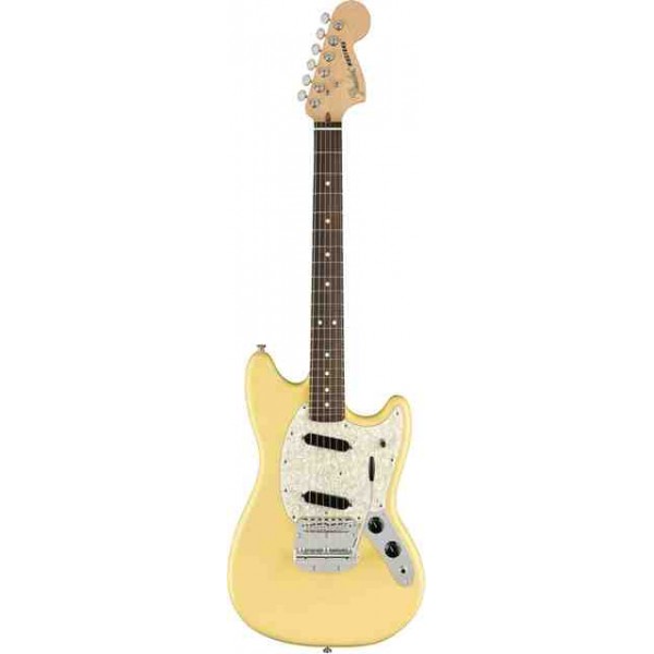 FENDER AMERICAN PERFORMER MUSTANG VINTAGE WHITE RW front
