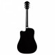 FENDER FA-125CE NEGRA WN tras