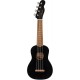 FENDER VENICE SOPRANO NEGRO WN front