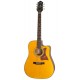 EPIPHONE DR-400MCE NATURAL front