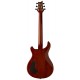 PRS SE PAULS GUITAR AMBER back