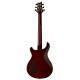PRS SE PAULS GUITAR FIRE RED back