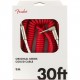 FENDER CABLE ORIGINAL SERIES FIESTA RED