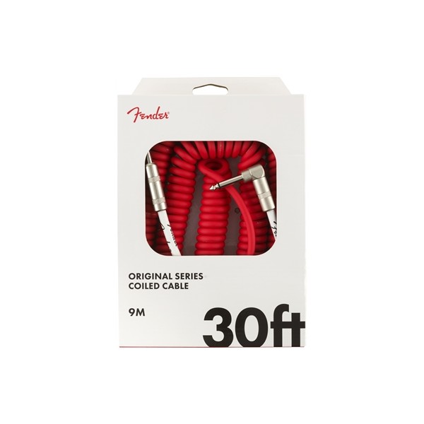 FENDER CABLE ORIGINAL SERIES FIESTA RED