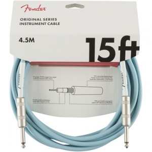 FENDER CABLE ORIGINAL SERIES DAPHNE BLUE 4,5M