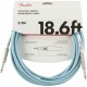 FENDER CABLE ORIGINAL SERIES DAPHNE BLUE 5M