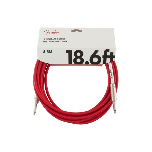 FENDER CABLE ORIGINAL SERIES FIESTA RED 5M