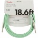 FENDER CABLE ORIGINAL SERIES SURF GREEN 5,5M