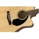 FENDER CD-60SCE NATURAL WN body