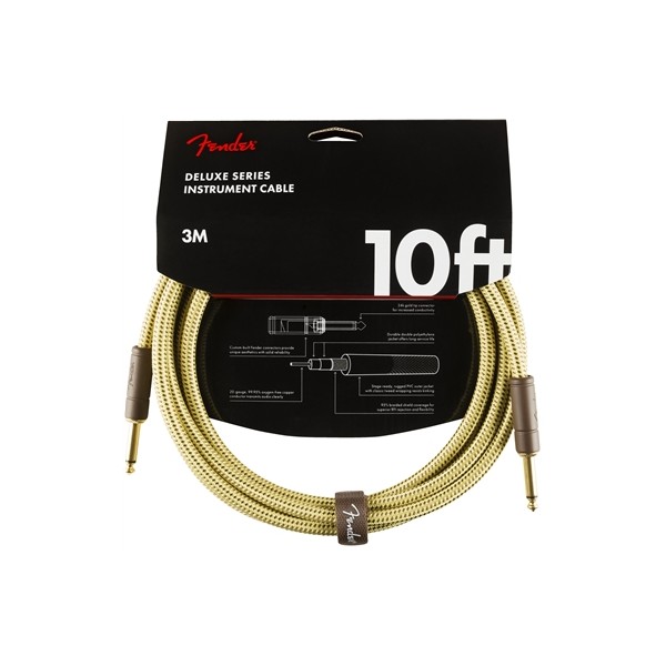 FENDER CABLE DELUXE TWEED 3M