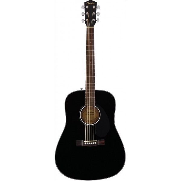 FENDER CD-60S NEGRA WN