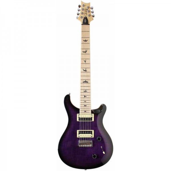 PRS SE SVN PURPLE BURST MP 7 CUERDAS