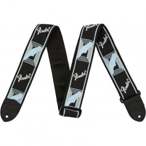 FENDER MONOGRAMADA NEGRO-GRIS-AZUL