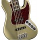 FENDER AMERICAN ELITE JAZZ BASS V SATIN JADE EB body