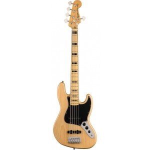 SQUIER CLASSIC VIBE 70 JAZZ BASS V NATURAL MP 5 CUERDAS