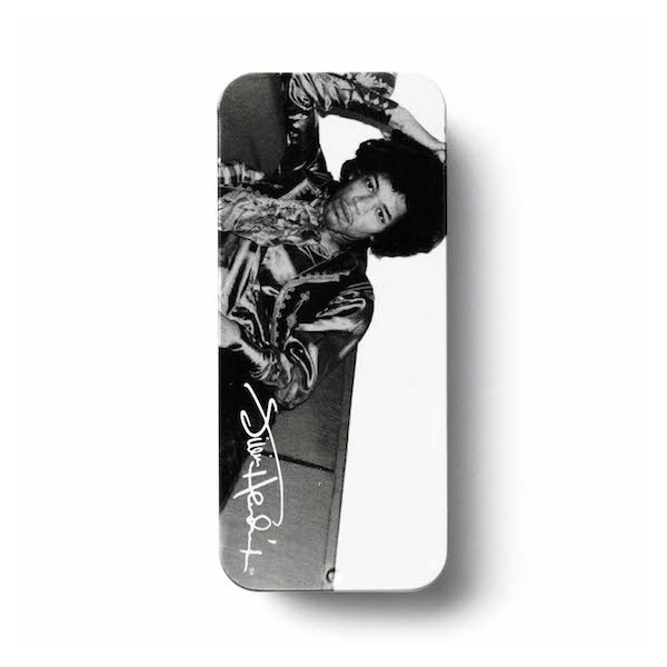 DUNLOP LATA JIMI HENDRIX SILVER PORTRAIT I