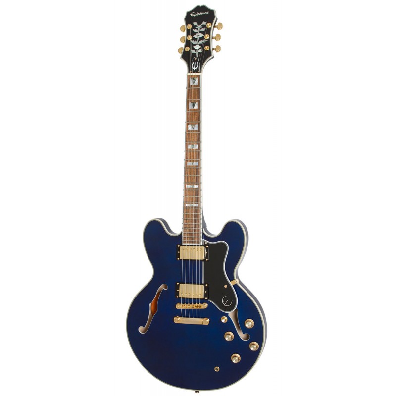 EPIPHONE SHERATON II PRO MIDNIGHT SAPPHIRE - Ardemadrid-microFusa