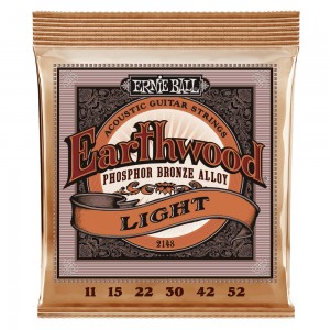 ERNIE BALL EARTHWOOD PHO/BZ LIGHT 11-52