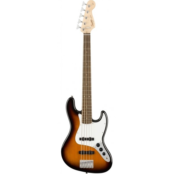 SQUIER AFFINITY JAZZ BASS V BROWN SB IL