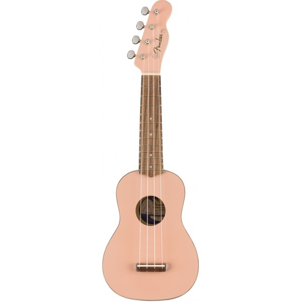 FENDER VENICE SOPRANO SHELL PINK WN 