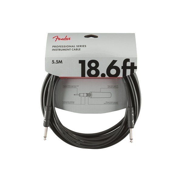 FENDER CABLE PROFESSIONAL SERIES 5,5 M