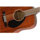 FENDER CD-60S DREADNOUGHT ALL MAHOGANY WN body