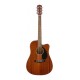 FENDER CD-60SCE DREADNOUGHT ALL MAHOGANY WN