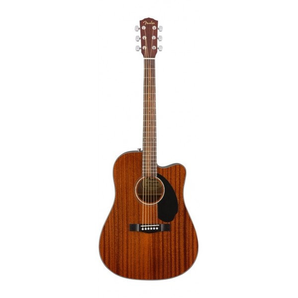 FENDER CD-60SCE DREADNOUGHT ALL MAHOGANY WN