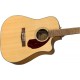 FENDER CD-140SCE NATURAL WN CON ESTUCHE body