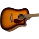 FENDER CD-140SCE SUNBURST WN CON ESTUCHE body