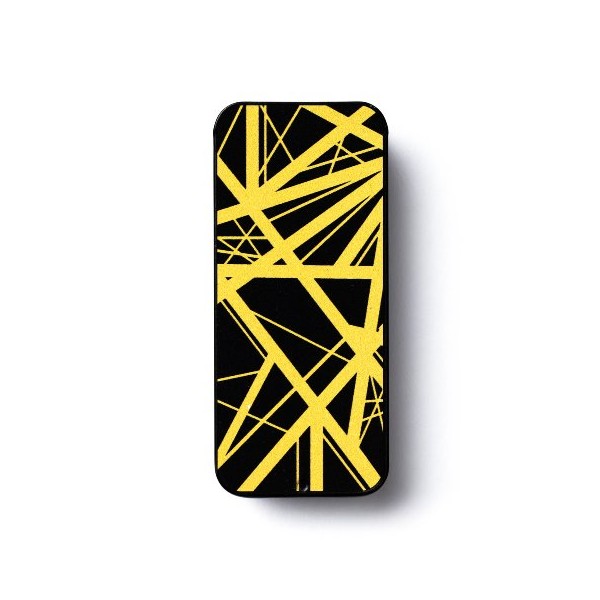 DUNLOP LATA EVH NEGRO Y AMARILLO