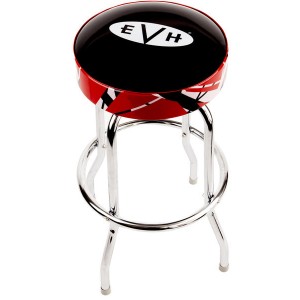 EVH TABURETE ROJO CON RAYAS 30