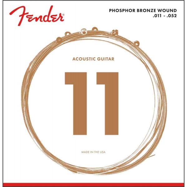 FENDER PHOSPHOR BRONZE 11-52