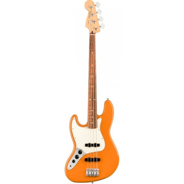 FENDER PLAYER JAZZ BASS CAPRI ORANGE PF ZURDO