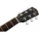 FENDER CC-60SCE CONCERT NEGRA WN pala