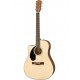 FENDER CD-60SCE NATURAL LH WN