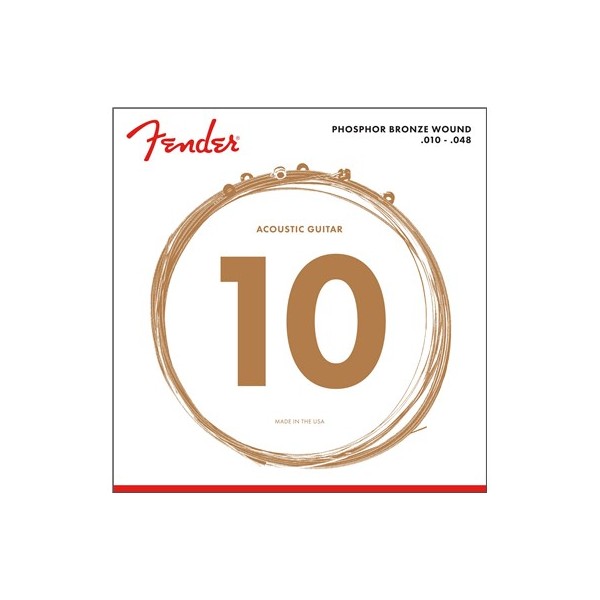 FENDER FOSFORO BRONCE 10-48