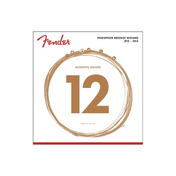 FENDER FOSFORO BRONCE 12-53