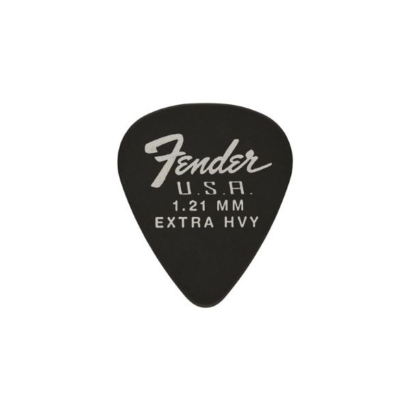 FENDER PÚAS FORMA 351 DURATONE BLACK EXTRA HEAVY