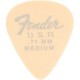 FENDER PÚAS FORMA 351 DURATONE WHITE MEDIUM