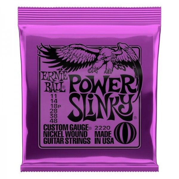 ERNIE BALL POWER SLINKY PURPLE 11-48