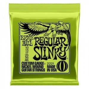 ERNIE BALL REGULAR SLINKY LIME 10-46