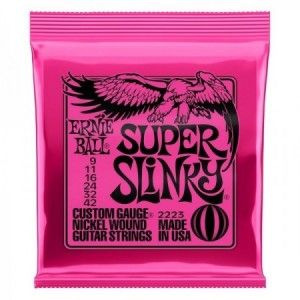 ERNIE BALL SUPER SLINKY PINK 9-42