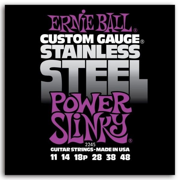 ERNIE BALL SLINKY S STEEL POWER 11-48