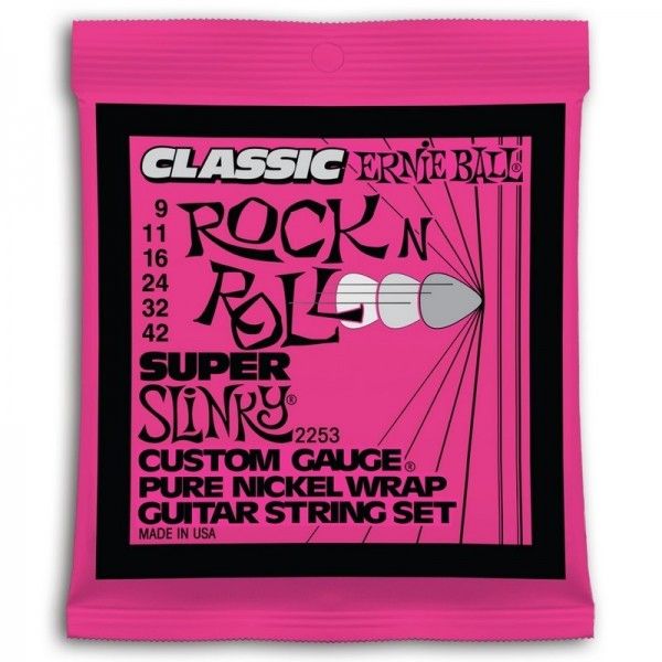 ERNIE BALL SLINKY NICKEL SUPER 9-42