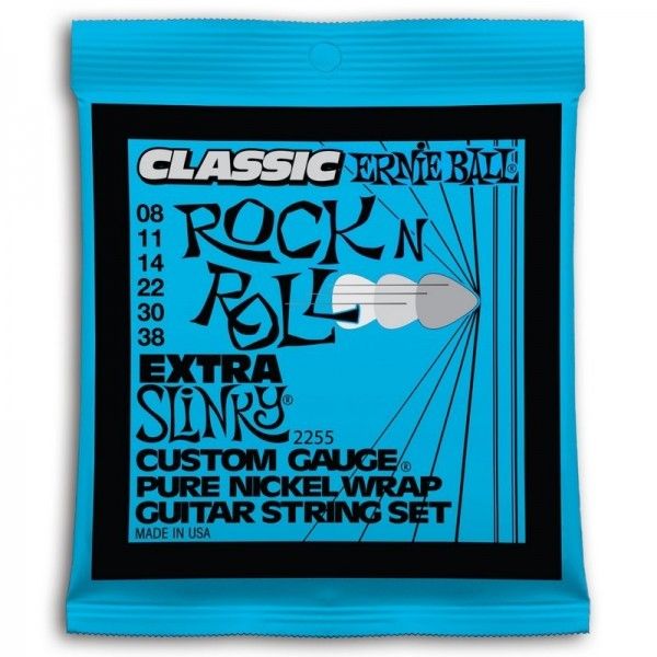 ERNIE BALL SLINKY NICKEL EXTRA 8-38