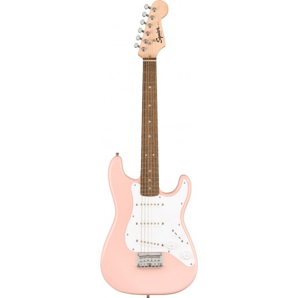 SQUIER MINI STRATO SHELL PINK